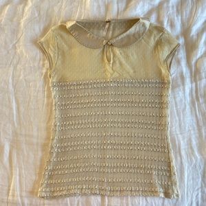 Free People sheer top